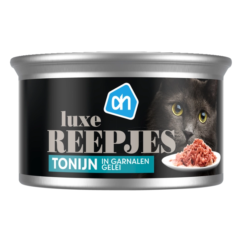 Luxe tonijn reepjes met garnaal gelei