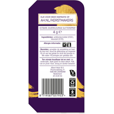pdp-image-AH Excellent Glitterspray zilver