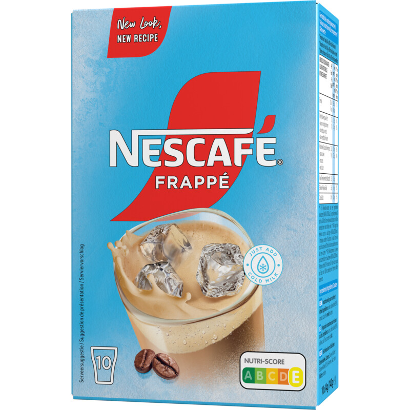 Een afbeelding van Nescafé Frappé ijskoffie oploskoffie