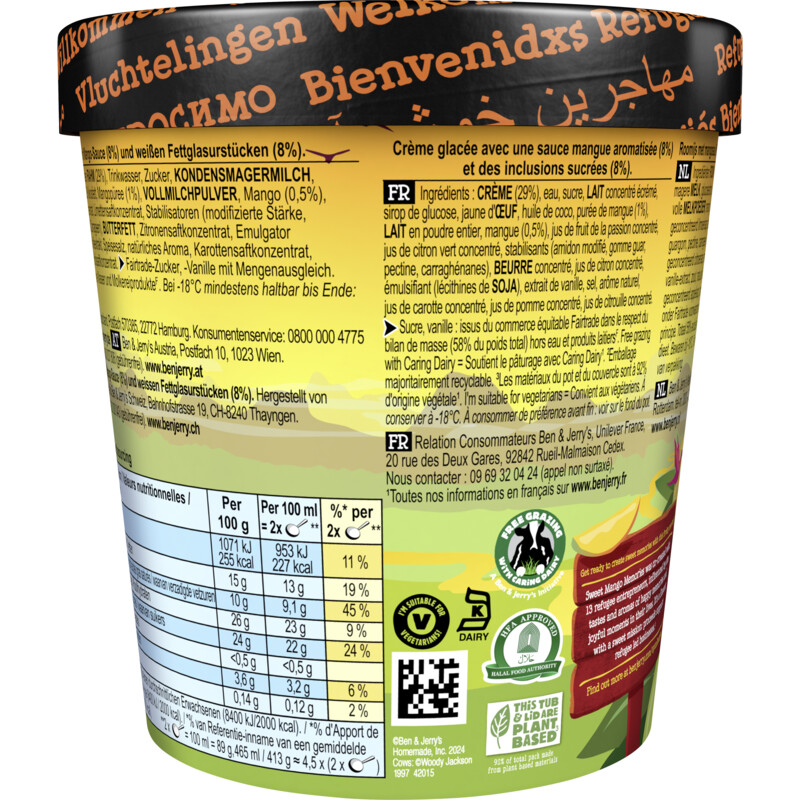 Een afbeelding van Ben & Jerry's Sweet mango memories