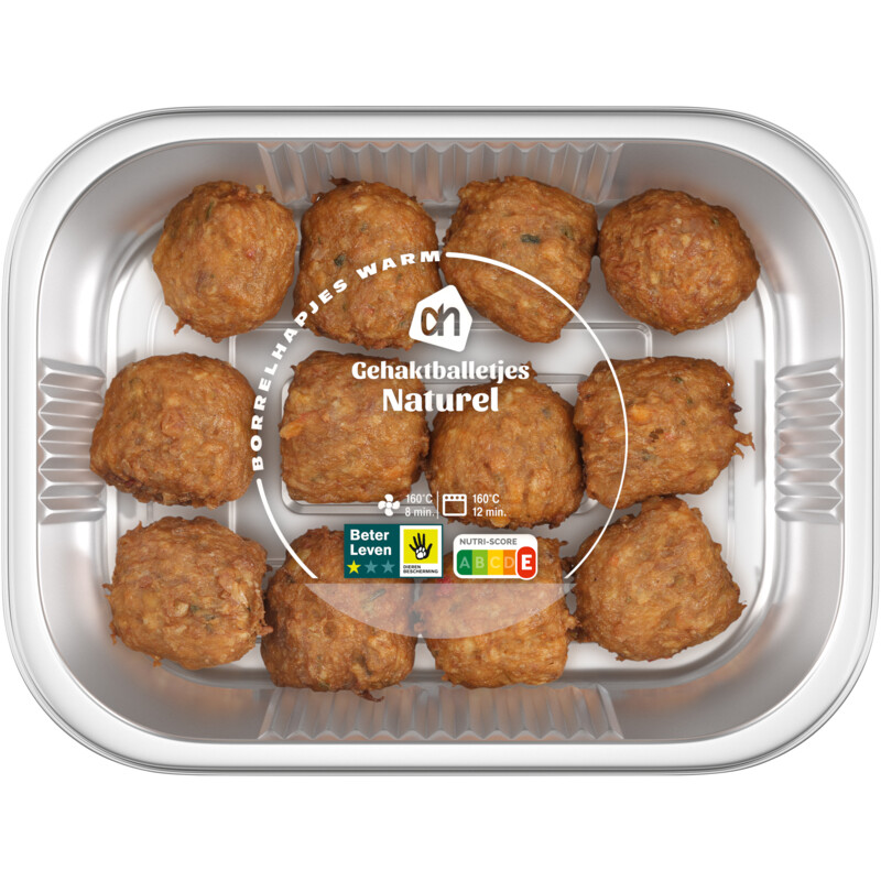 Een afbeelding van AH Gehaktballetjes naturel