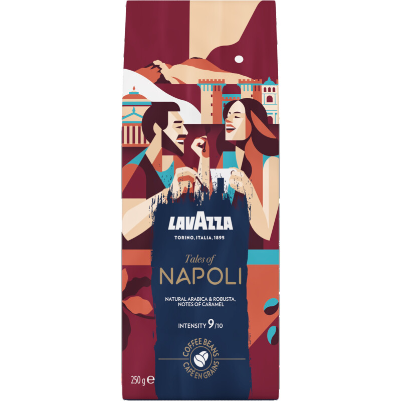 Een afbeelding van Lavazza Tales of Napoli koffiebonen