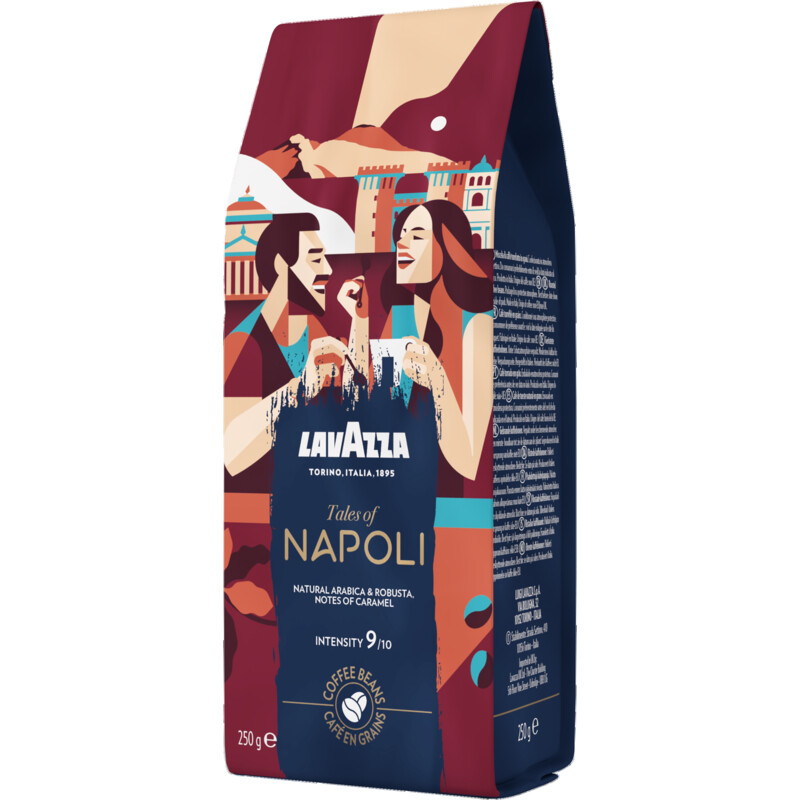 Een afbeelding van Lavazza Tales of Napoli koffiebonen