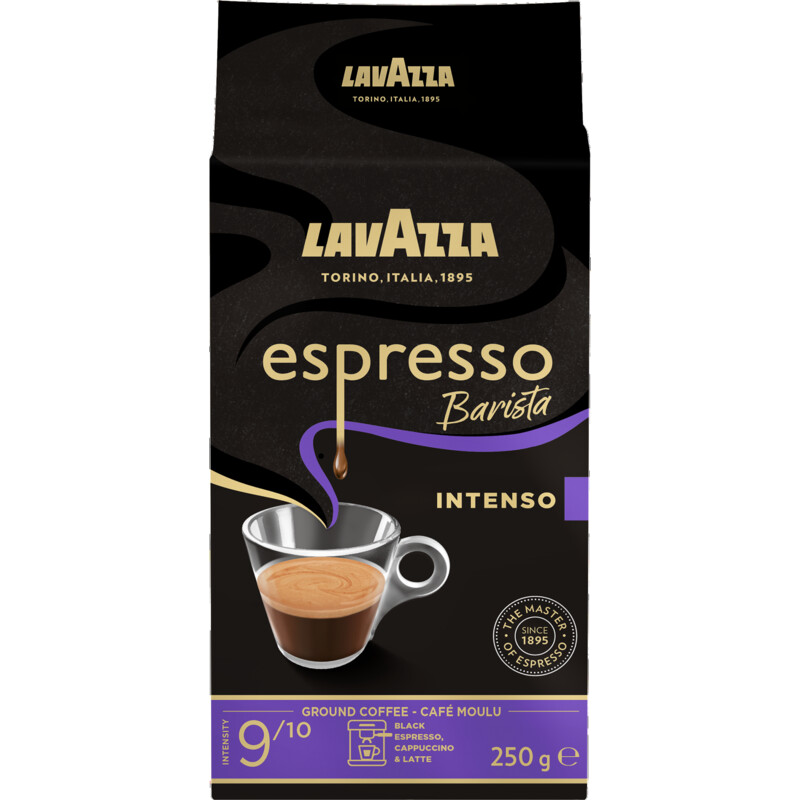 Een afbeelding van Lavazza Espresso barista intenso ground coffee