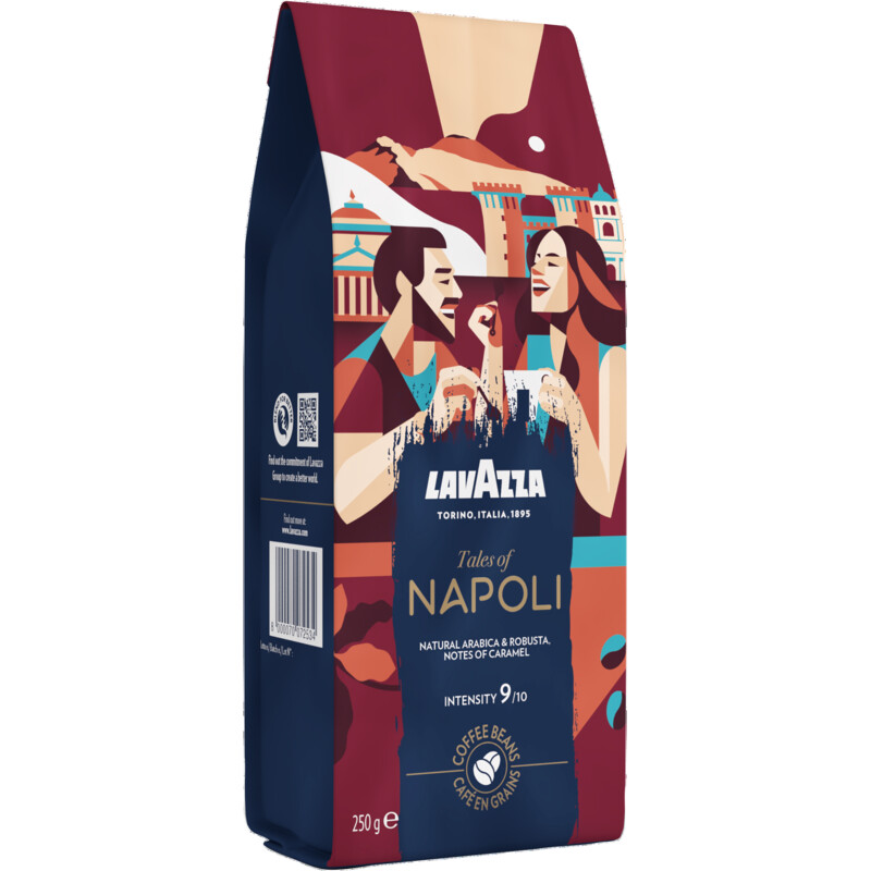 Een afbeelding van Lavazza Tales of Napoli koffiebonen
