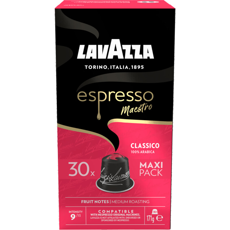 Een afbeelding van Lavazza Espresso maestro classico capsules