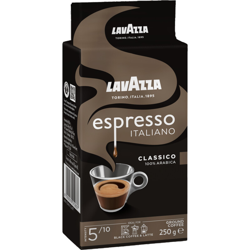 Een afbeelding van Lavazza Espresso Italiano classico ground coffee
