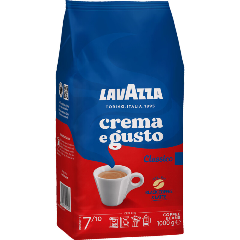 Een afbeelding van Lavazza Crema e gusto classico koffiebonen