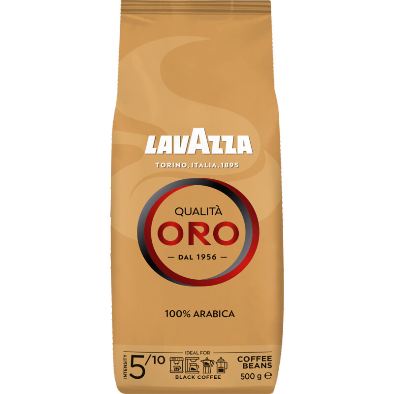 Een afbeelding van Lavazza Qualità oro koffiebonen