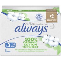Een afbeelding van Always Maandverband organic cotton night
