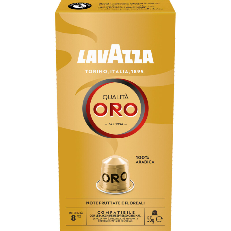Een afbeelding van Lavazza Qualita oro capsules