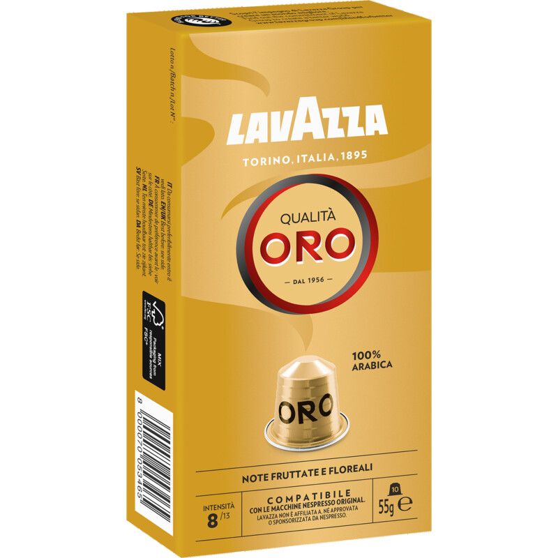 Een afbeelding van Lavazza Qualita oro capsules