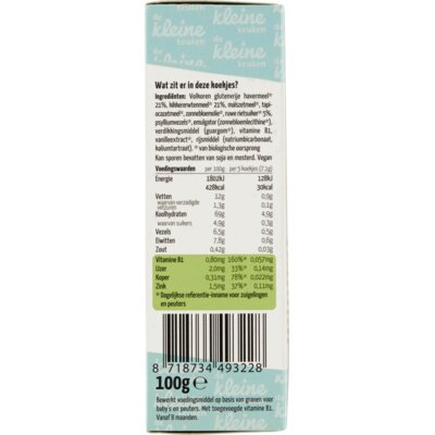 pdp-image-De Kleine Keuken Biologische mini koekjes 8m+