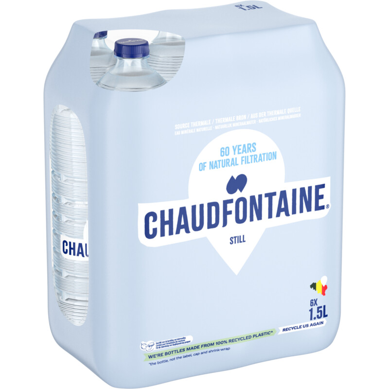 Een afbeelding van Chaudfontaine Still 6x1,5pet BEL