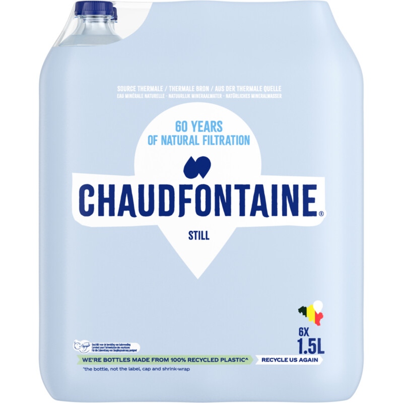 Een afbeelding van Chaudfontaine Still 6x1,5pet BEL
