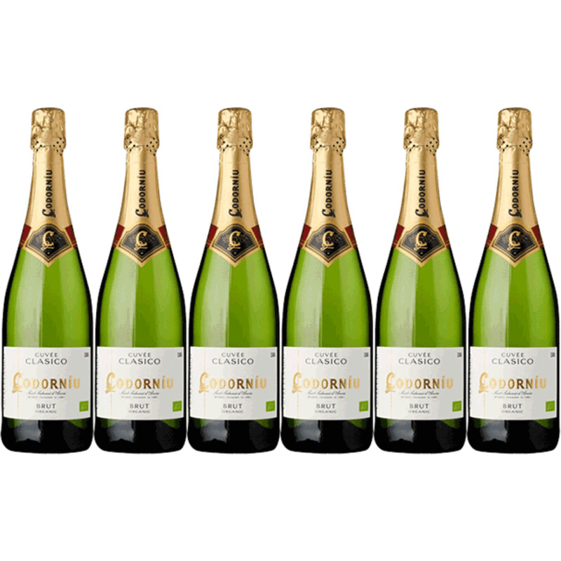 Een afbeelding van Codorníu Clasico cava brut 6 flessen