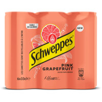 Een afbeelding van Schweppes Pink grapefruit 6-pack