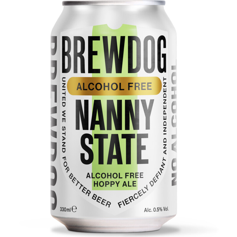 Een afbeelding van BrewDog Nanny state alcohol free