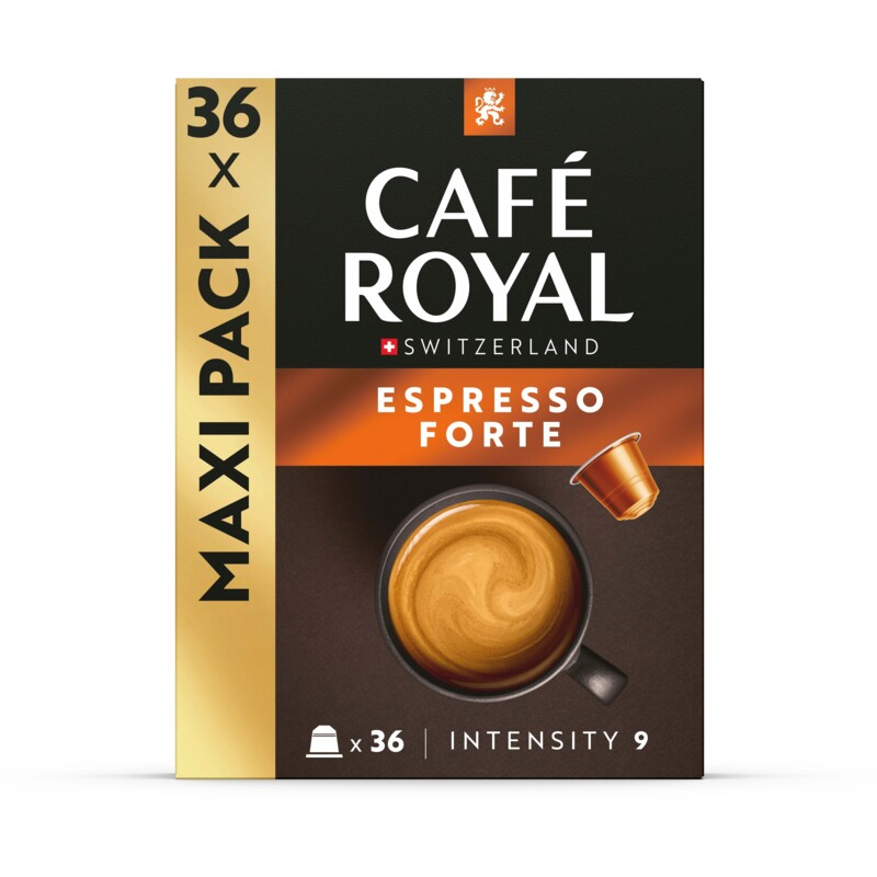 Een afbeelding van Café Royal Espresso forte capsules