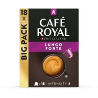 Een afbeelding van Café Royal Lungo forte capsules