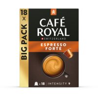 Een afbeelding van Café Royal Espresso forte big pack capsules