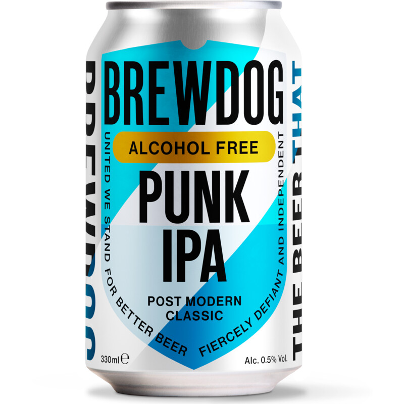 Een afbeelding van BrewDog Punk IPA alcohol free