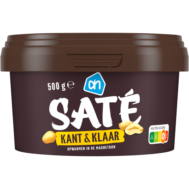 Een afbeelding van AH Satésaus kant & klaar.