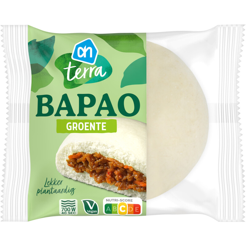 Een afbeelding van AH Terra Plantaardige bapao groente