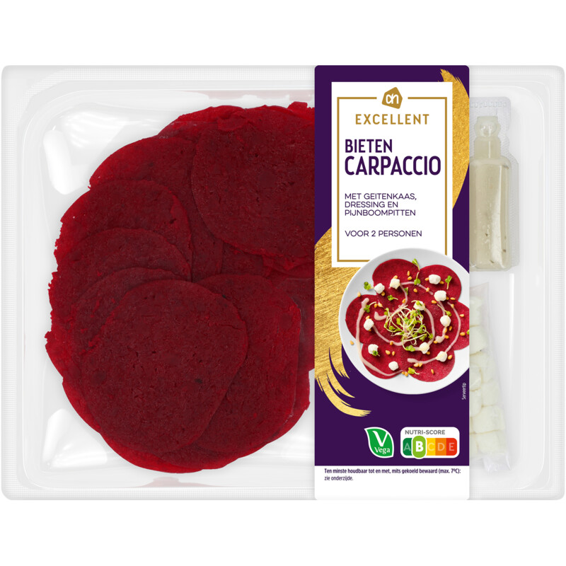 Een afbeelding van AH Excellent Bietencarpaccio
