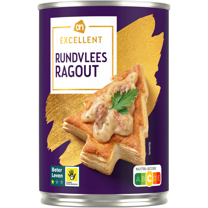 Een afbeelding van AH Excellent Rundvlees ragout