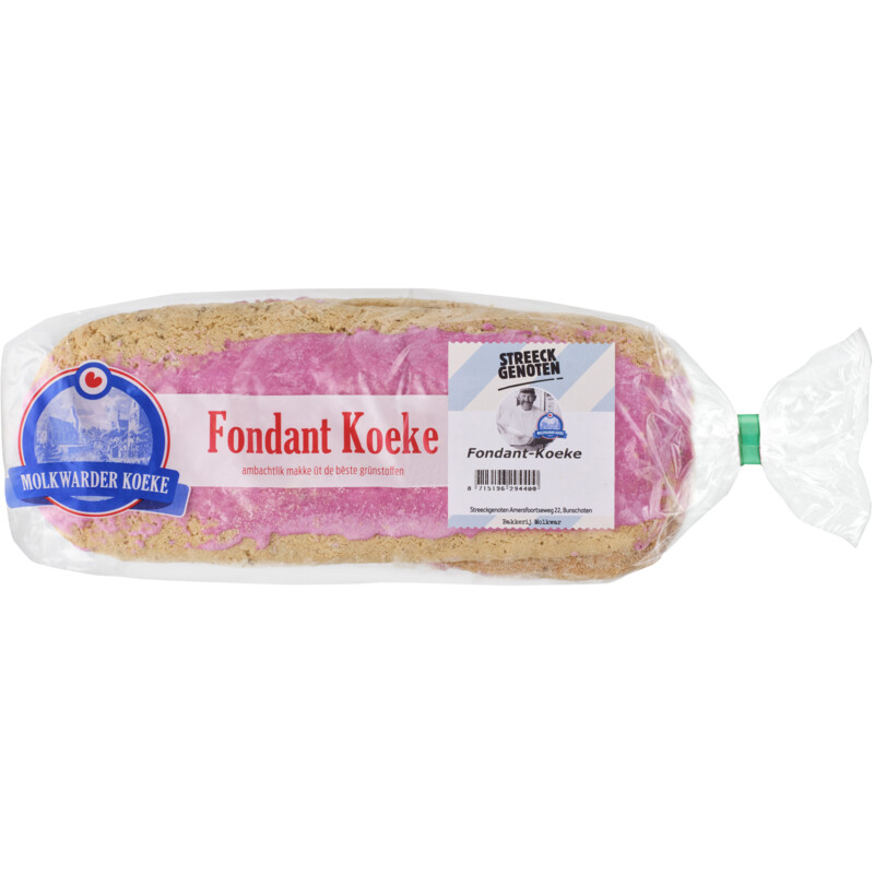 Een afbeelding van Streeckgenoten Fondantkoek