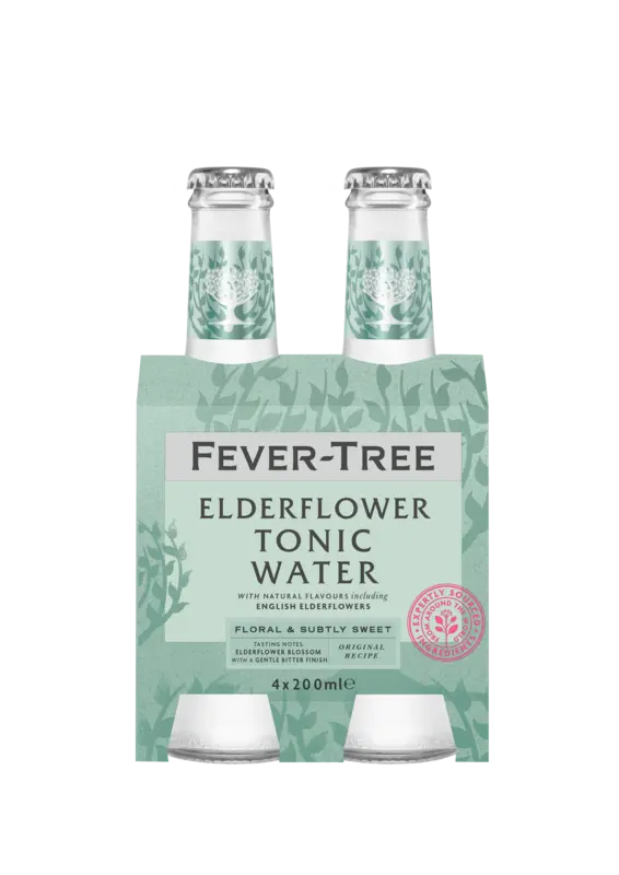Fever-Tree Fever Tree Elderflower Tonic 4pk BEL