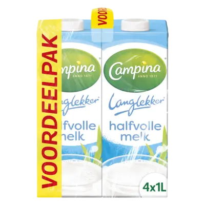 pdp-image-Campina Langlekker halfvolle melk voordeelpak