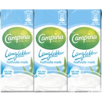 Een afbeelding van Campina Langlekker halfvolle melk 6-pack