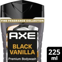 Een afbeelding van Axe Black vanilla + fine fragrance showergel