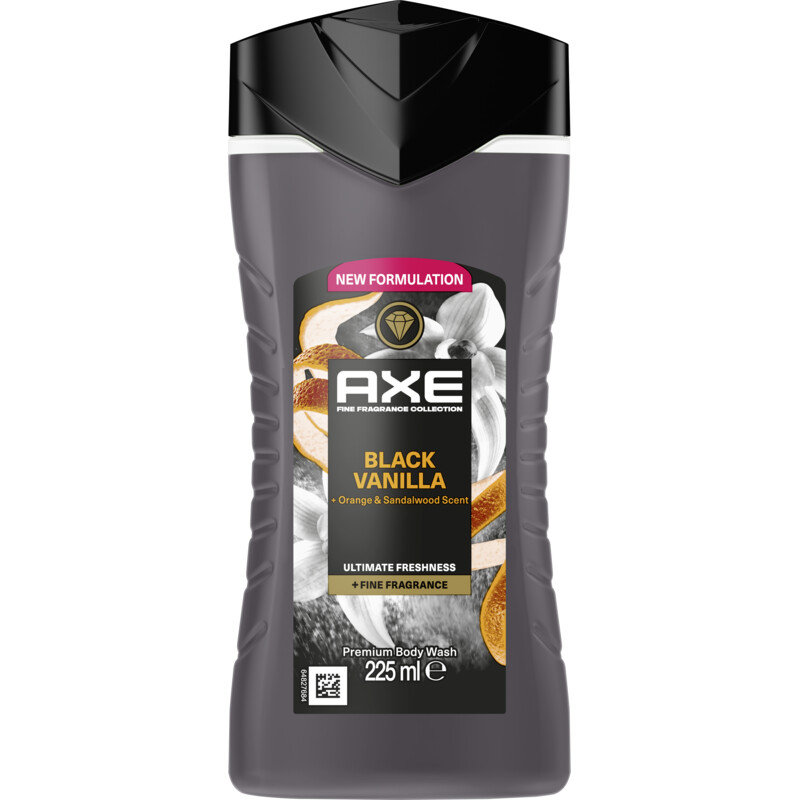 Een afbeelding van Axe Black vanilla + fine fragrance showergel