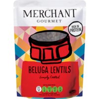 Een afbeelding van Merchant Gourmet Beluga lentils