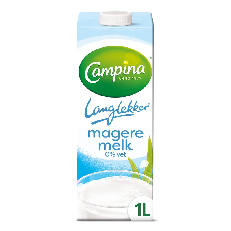 Langlekker Magere Melk 0% Vet 1 L