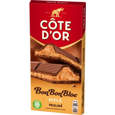 pdp-image-Côte d'Or BonBonBloc chocoladereep praliné melk