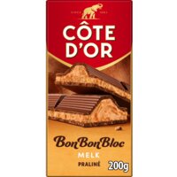 Een afbeelding van Côte d'Or Bonbonbloc praliné melk