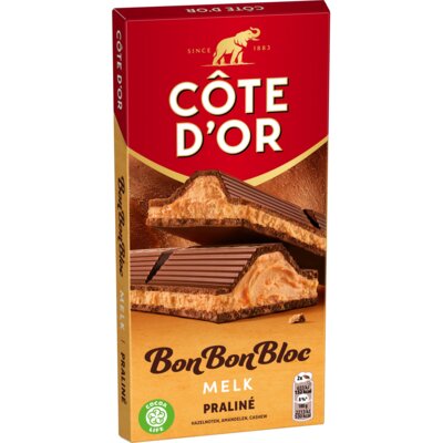 pdp-image-Côte d'Or BonBonBloc chocoladereep praliné melk