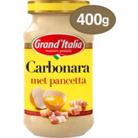 Een afbeelding van Grand' Italia Carbonara met pancetta