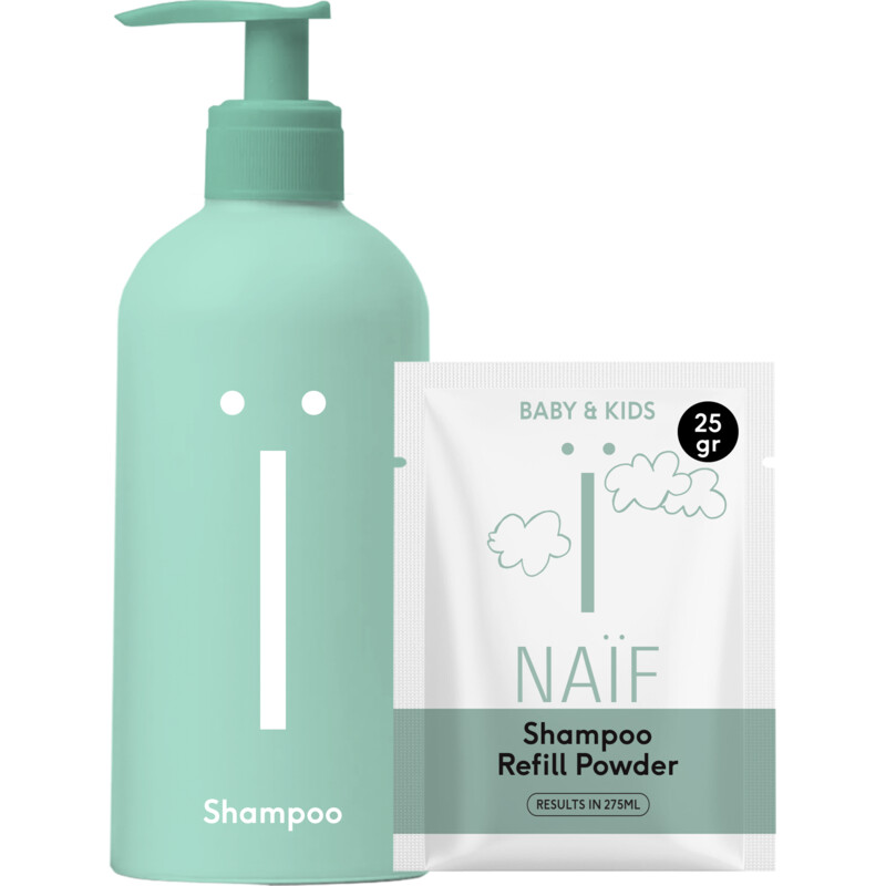Een afbeelding van Naïf Shampoo waterless refill kit