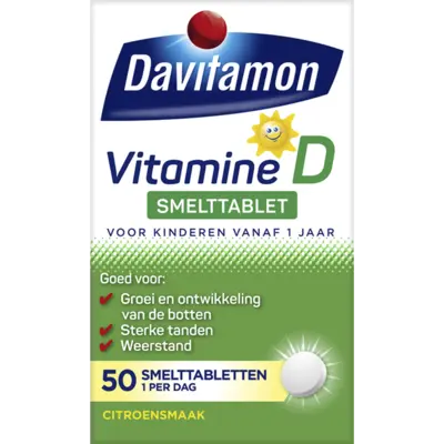 pdp-image-Davitamon Vitamine D smelttabletten vanaf 1 jaar