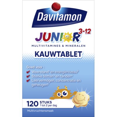 pdp-image-Davitamon Junior kauwvitamines 3-12 jaar