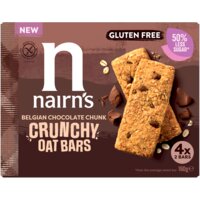Afbeelding van Nairn's Belgian chocolate chunk crunchy oat bars