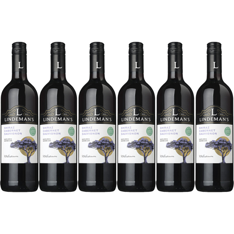 Een afbeelding van Lindeman's SA shiraz cabernet sauvignon 6 flessen