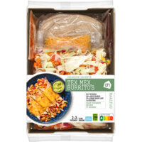 Een afbeelding van AH Gesneden verspakket tex mex burrito's