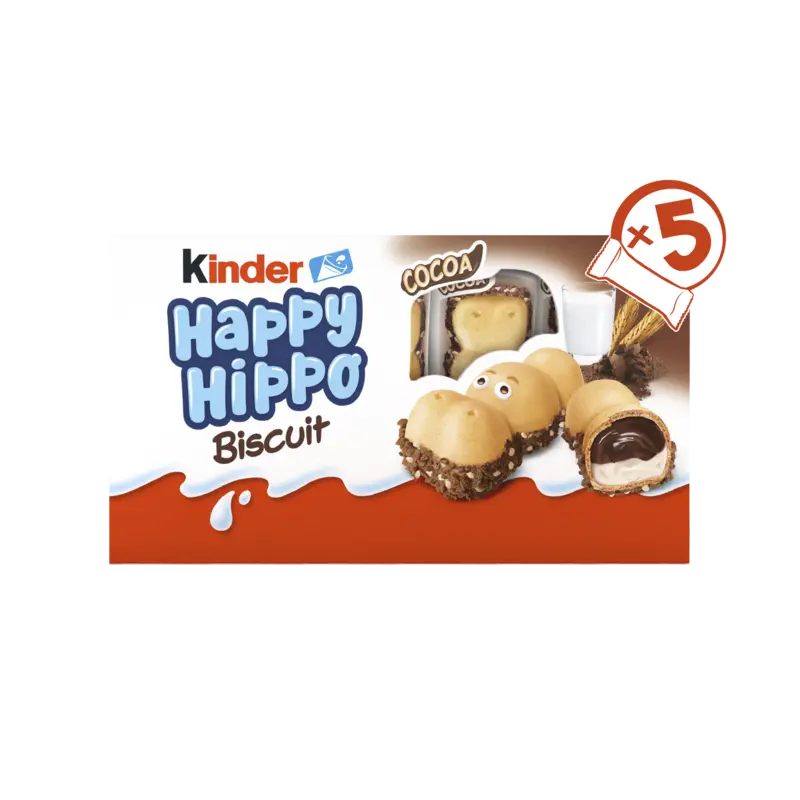 Kinder Happy hippo biscuit cacao