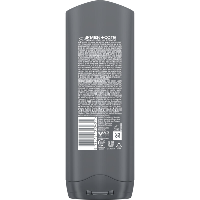 Een afbeelding van Dove men shower extra fresh